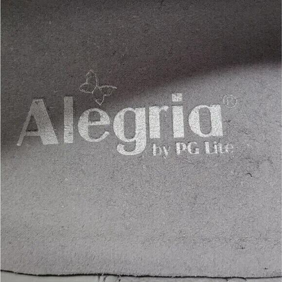 Alegria Black textured clog sz 8.5 - Picture 9 of 9